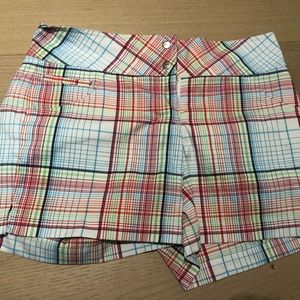 Womens Slazenger Golf Shorts Multicolor Plaid